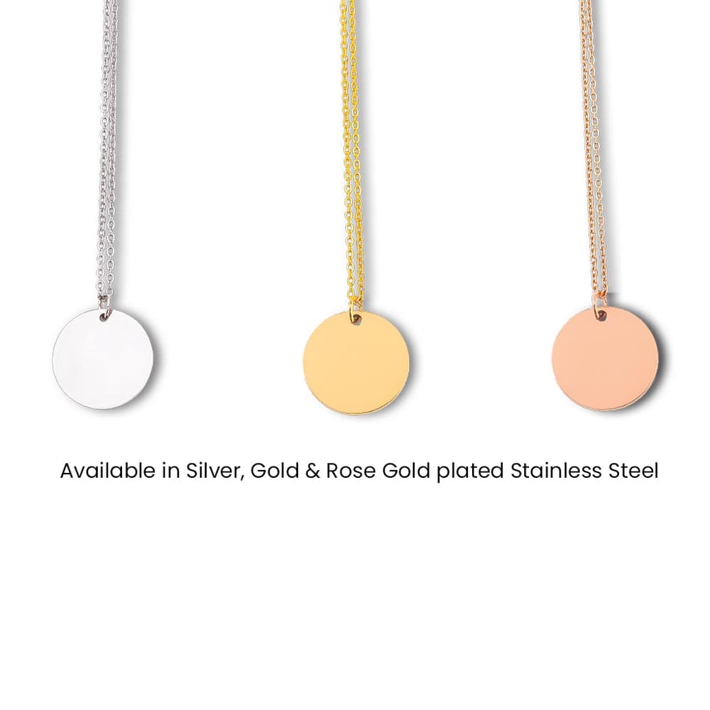 Personalized Star Map Necklace - Born Under These Stars