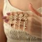 No Rain, No Flowers - Never Feel That You Are Alone - Flower Name Necklace