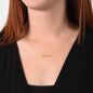 To My Daughter Never Forger That I Love You - Custom Name Necklace