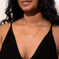 No Rain - No Flowers | I Love You | Paw Print Name Necklace