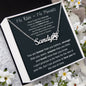 No Rain - No Flowers | I Love You | Paw Print Name Necklace