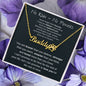 No Rain - No Flowers | I Love You | Paw Print Name Necklace