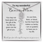 To My Wonderful Bonus Mom | Thank You For Always Loving Me As Your Own