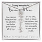 To My Wonderful Bonus Mom | Thank You For Always Loving Me As Your Own
