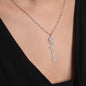 No Rain, No Flowers - Never Forget That I Love You - Birth Flower Name Necklace