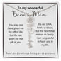 To My Wonderful Bonus Mom | Thank You For Always Loving Me As Your Own