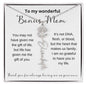 To My Wonderful Bonus Mom | Thank You For Always Loving Me As Your Own