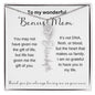 To My Wonderful Bonus Mom | Thank You For Always Loving Me As Your Own