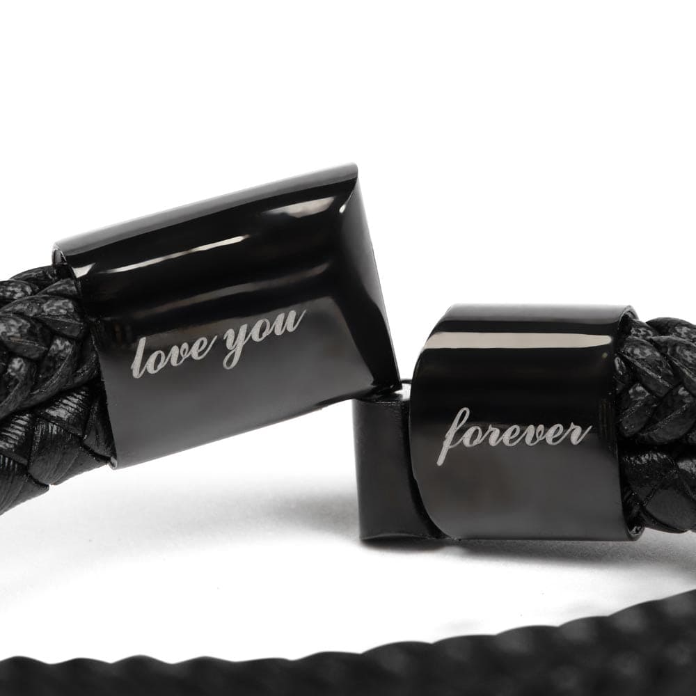 To My Son From Mom - I Am Proud - Love You Forever Bracelet