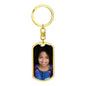 Personalized Photo Keychain - Graphic Dog Tag Keychain