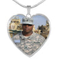 Luxury Photo Heart Necklace