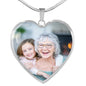 Luxury Photo Heart Necklace