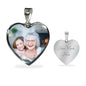 Luxury Photo Heart Necklace