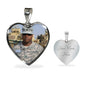 Luxury Photo Heart Necklace