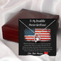 To My Beautiful Marine Girlfriend - Wherever The Journey Takes Us - Forever Love Necklace