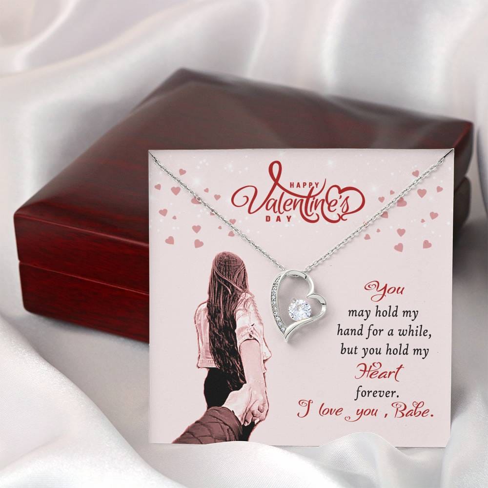Happy Valentines Day - I Love You Babe - Forever Love Heart