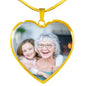 Luxury Photo Heart Necklace