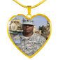 Luxury Photo Heart Necklace