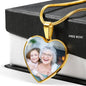 Luxury Photo Heart Necklace