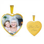 Luxury Photo Heart Necklace