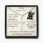 To My Welder Dad - For All The Times - Personalized Cross Necklace