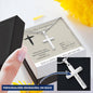 To My Gorgeous Daughter - Whenever You Feel Overwhelmed - Personalized Cross Necklace