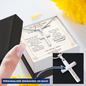 To My Granddaughter - Personalized Cross Necklace