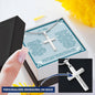 To My Grandson - I Wish You The Strength - Personalized Cross Necklace