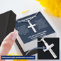 To My Husband - Personalized Cross Necklace