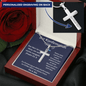 Zur Konfirmation - Personalized Cross Necklace