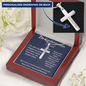 Zur Konfirmation - Personalized Cross Necklace