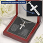 To My Amazing Husband - You're Not Just - Personalized Cross Necklace