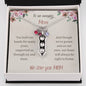 To An Amazing Mom - We Love You Mom - Peat To Your Pod Necklace