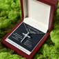 To My Gorgeous Daughter - Whenever You Feel - CZ Cross
