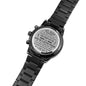 My Man - Customized Black Chronograph Watch