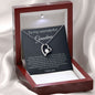 To My Wonderful Grandma - Distance Never Separates - Forever Love Necklace