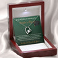 Congratulations On Receiving Your Master's Degree - Forever Love Necklace