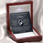 To My wonderful Mom - You Are My First Country - Forever Love Necklace