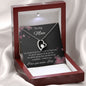 To My Mom - For All The Times - Forever Love Necklace