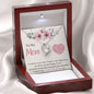 To My Mom - For All The Times - Forever Love Necklace