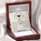 To A Beautiful Girl On Her Graduation Day - Forever Love Necklace