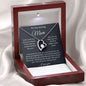 To My Loving Mom - God Could Not Be Everywhere - Forever Love Necklace