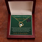 Congratulations On Receiving Your Master's Degree - Forever Love Necklace