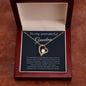 To My Wonderful Grandma - It's A Special Bound - Forever Love Necklace