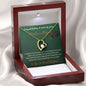 Congratulations On Receiving Your Master's Degree - Forever Love Necklace