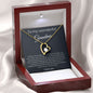 To My Wonderful Grandma - Distance Never Separates - Forever Love Necklace