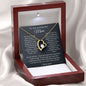 To My Wonderful Mom - For All The Times - Forever Love Necklace