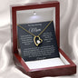To My Loving Mom - God Could Not Be Everywhere - Forever Love Necklace