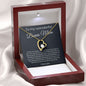 To My Wonderful Bonus Mom - Family Isn't Always Blood - Forever Love Necklace
