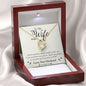 To My Wife - I Don't Need The Whole World - Forever Love Necklace